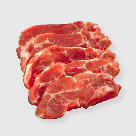 Grillade échine de porc